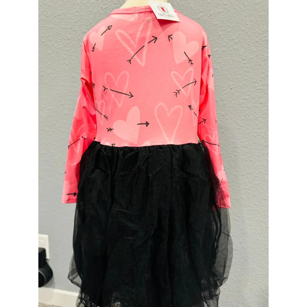 Wellington Designs Girls Heart Tulle Dress, Sz 6/12 NWT - Picture 7 of 8